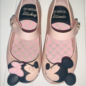 Mini Melissa Minnie and Mickey sz8